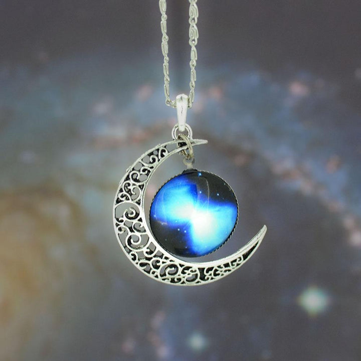 Crescent Galaxy Halskjeder | Luvikno