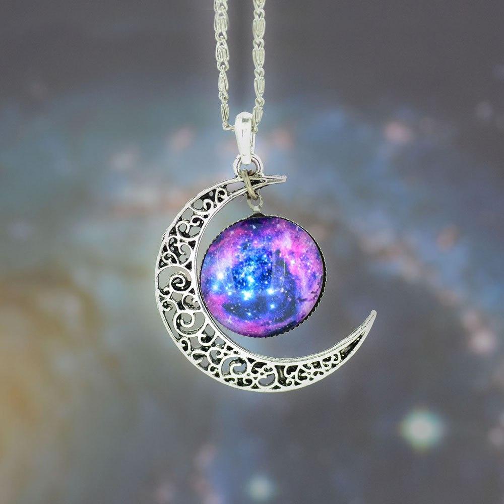 Crescent Galaxy Halskjeder | Luvikno