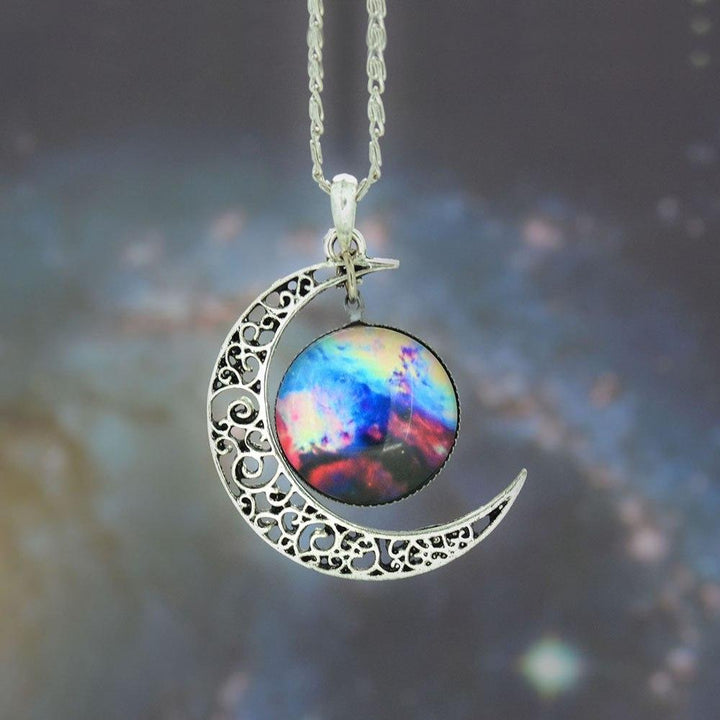 Crescent Galaxy Halskjeder | Luvikno