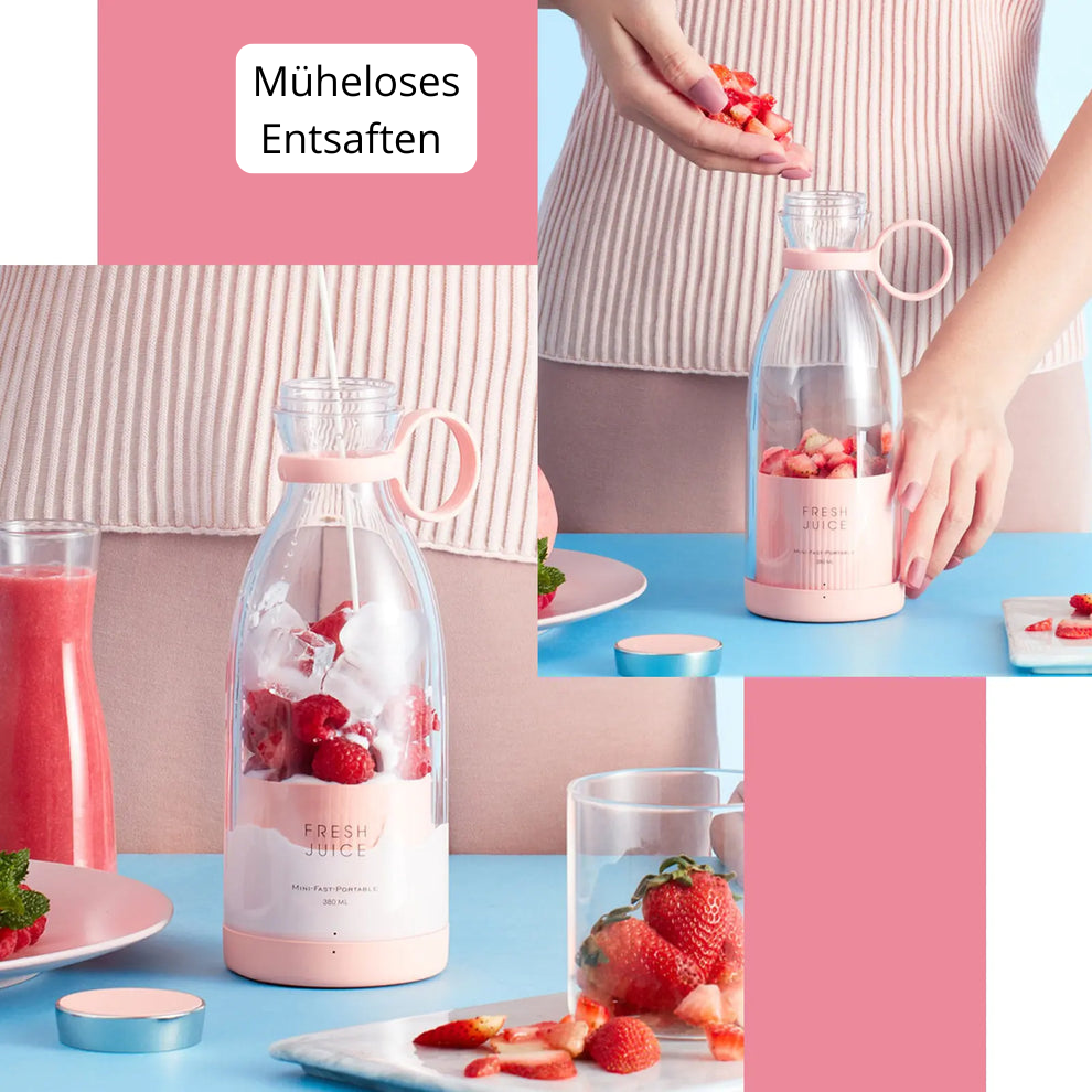 SmoothEase – Bærbar Blender for Reiser Luvikno