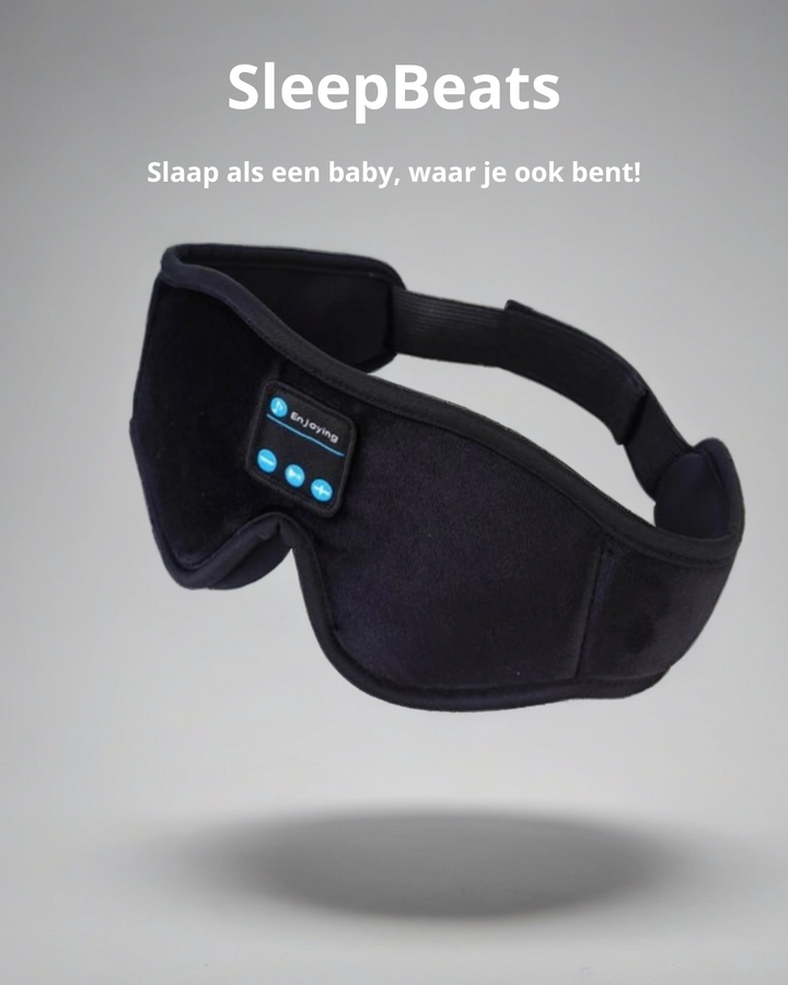 Luvikno | LuxeSlumber Bluetooth Søvnmaske | Nyt HD Lyd for Uavbrutt Hvile