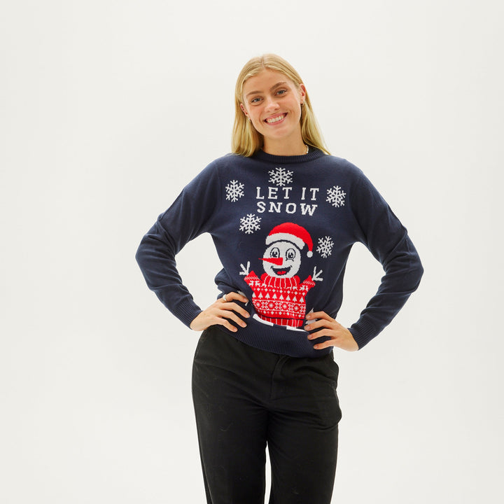 Luvik | Let It Snow juleknit - Kvinner