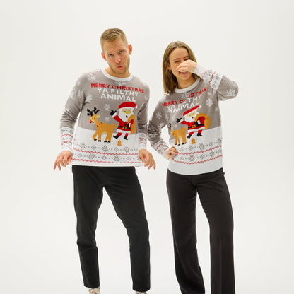 Luvik | Ya Filthy Animal Joulupaita - Miesten