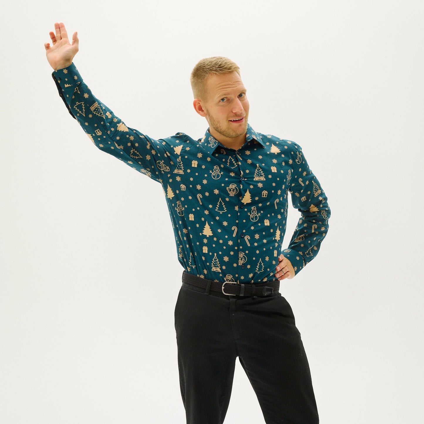 Luvik | Lumiukon joulupaita - Miesten