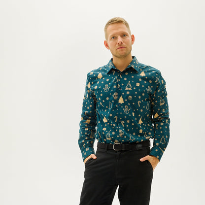 Luvik | Lumiukon joulupaita - Miesten