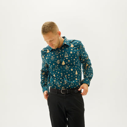 Luvik | Lumiukon joulupaita - Miesten