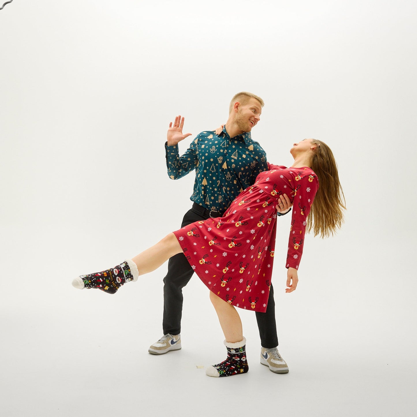 Luvik | Lumiukon joulupaita - Miesten