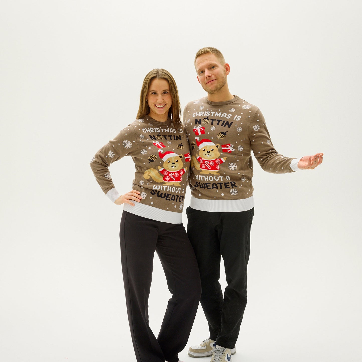 Luvik | Christmas Is Nuttin Without A Weihnachtsstrickjakke - Naisten