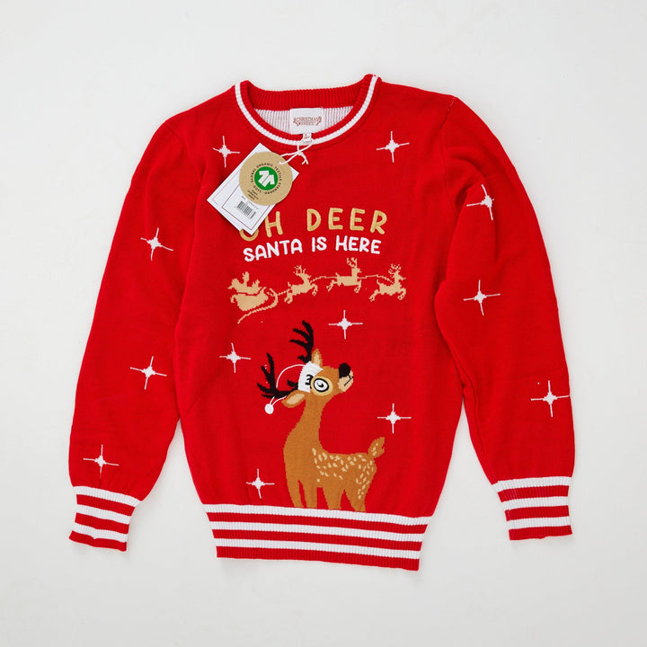 Luvik | Oh Deer Sweatshirt - Barn