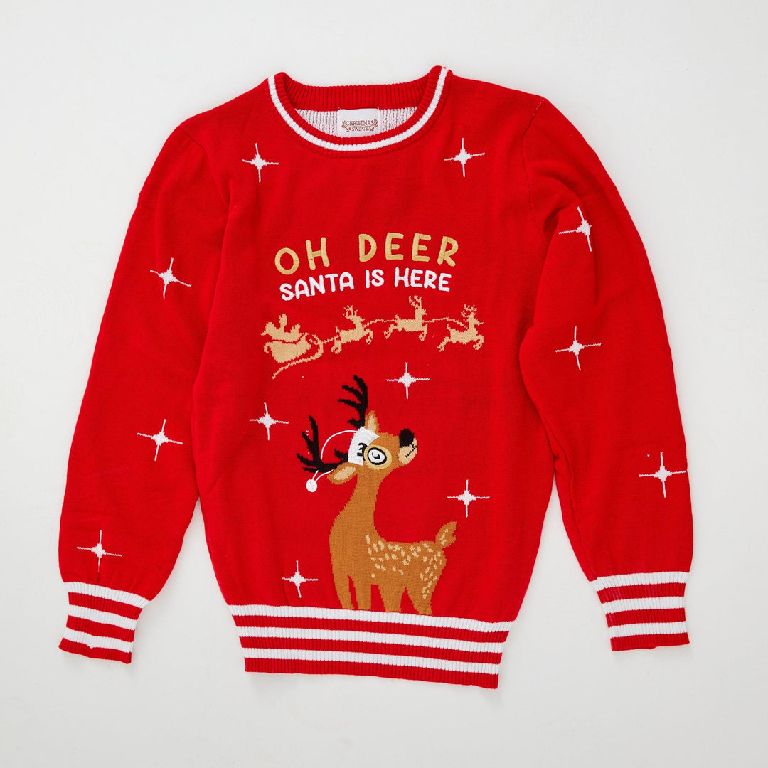 Luvik | Oh Deer Sweatshirt - Barn