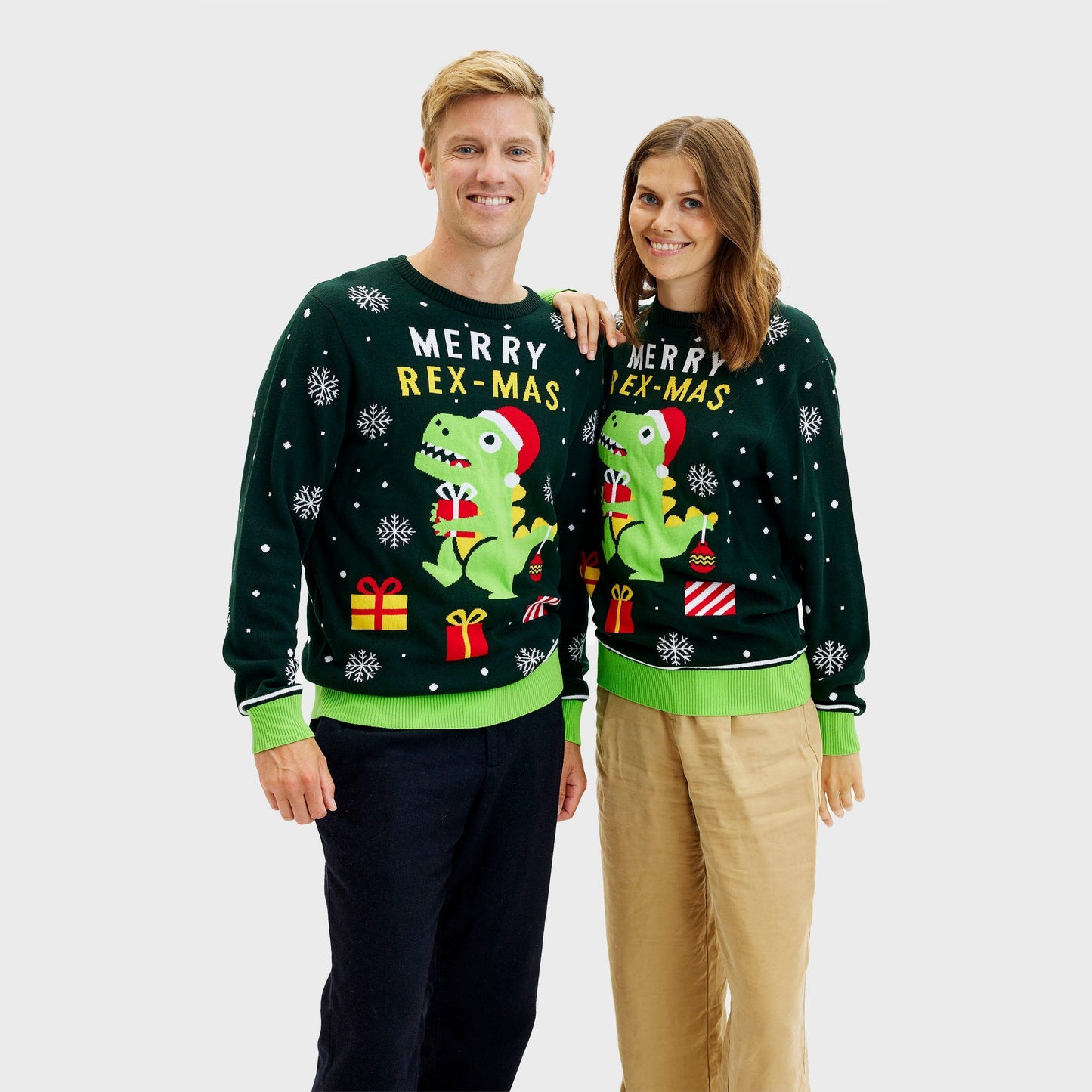 Luvik | Hauska Dino Joulupaita - Naisille