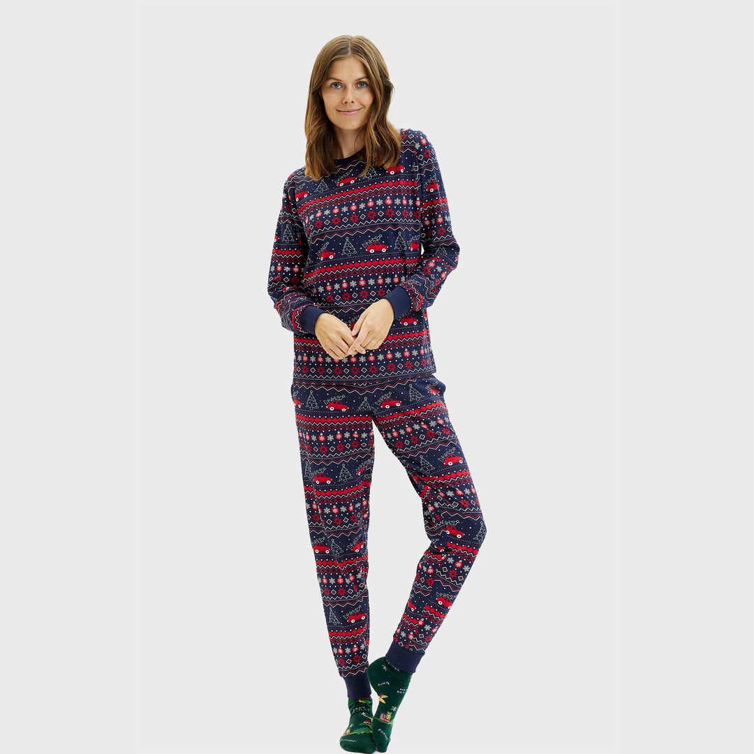 Luvik | Kjører hjem til jul Pyjamas - Kvinner