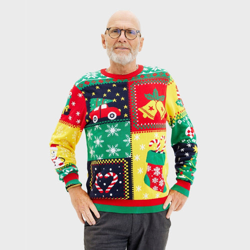 Luvik | Patchwork julekjorte - Menn