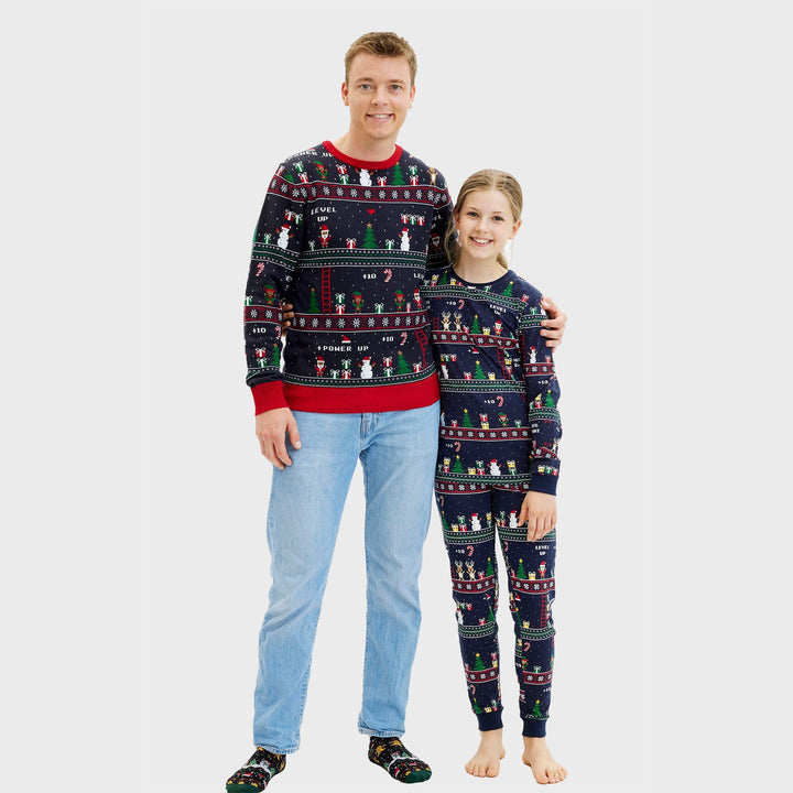 Luvik | Vintage Gamer Julepyjamas - Damer
