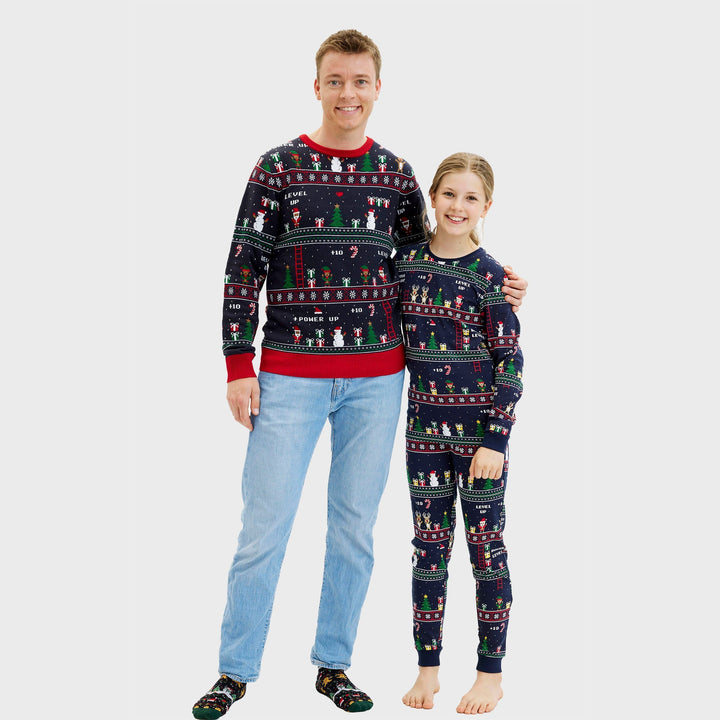 Luvik | Vintage Gamer Julepyjamas - Damer