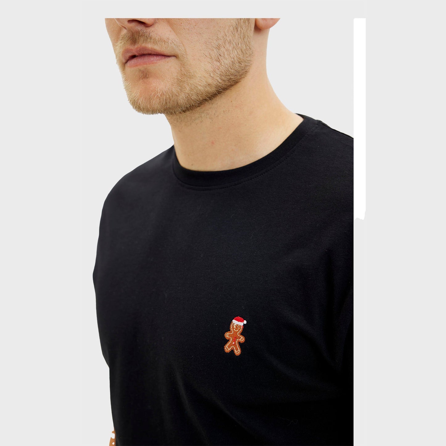 Luvik | Joulukeksipaita musta - Miesten