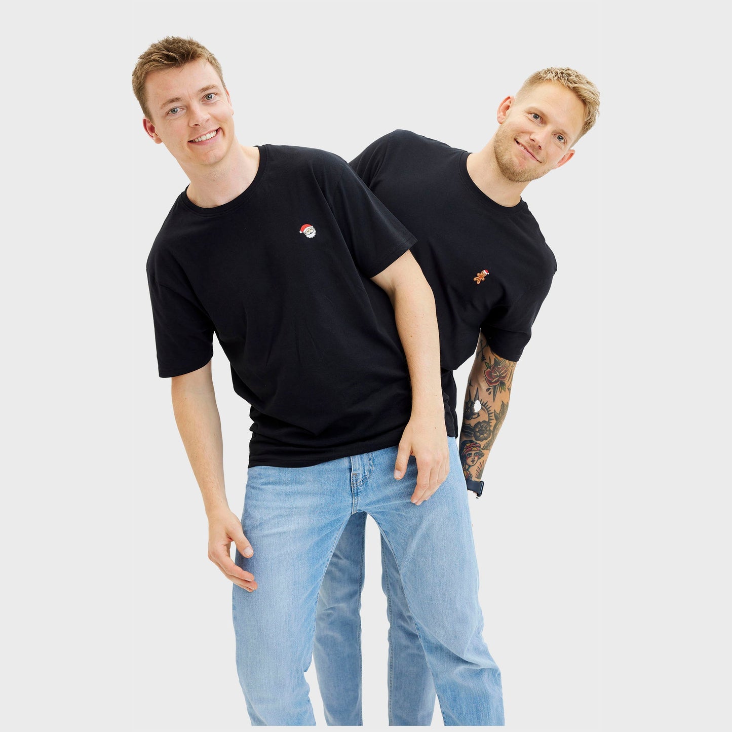 Luvik | Joulukeksipaita musta - Miesten