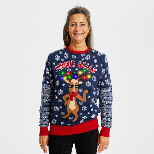 Luvik | Jingle Bells julegenser - Damer