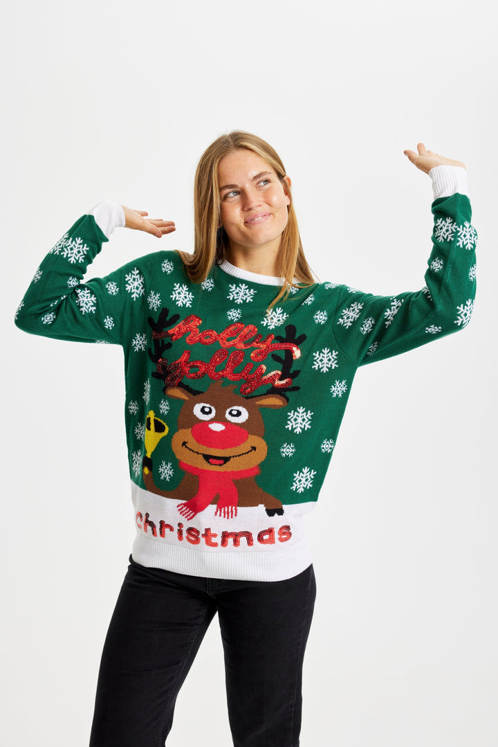 Luvik | Holly Jolly Christmas Julegenser - Damer