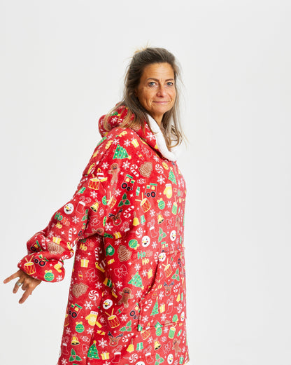 Luvik | Hullun Dreamhoodie Punainen