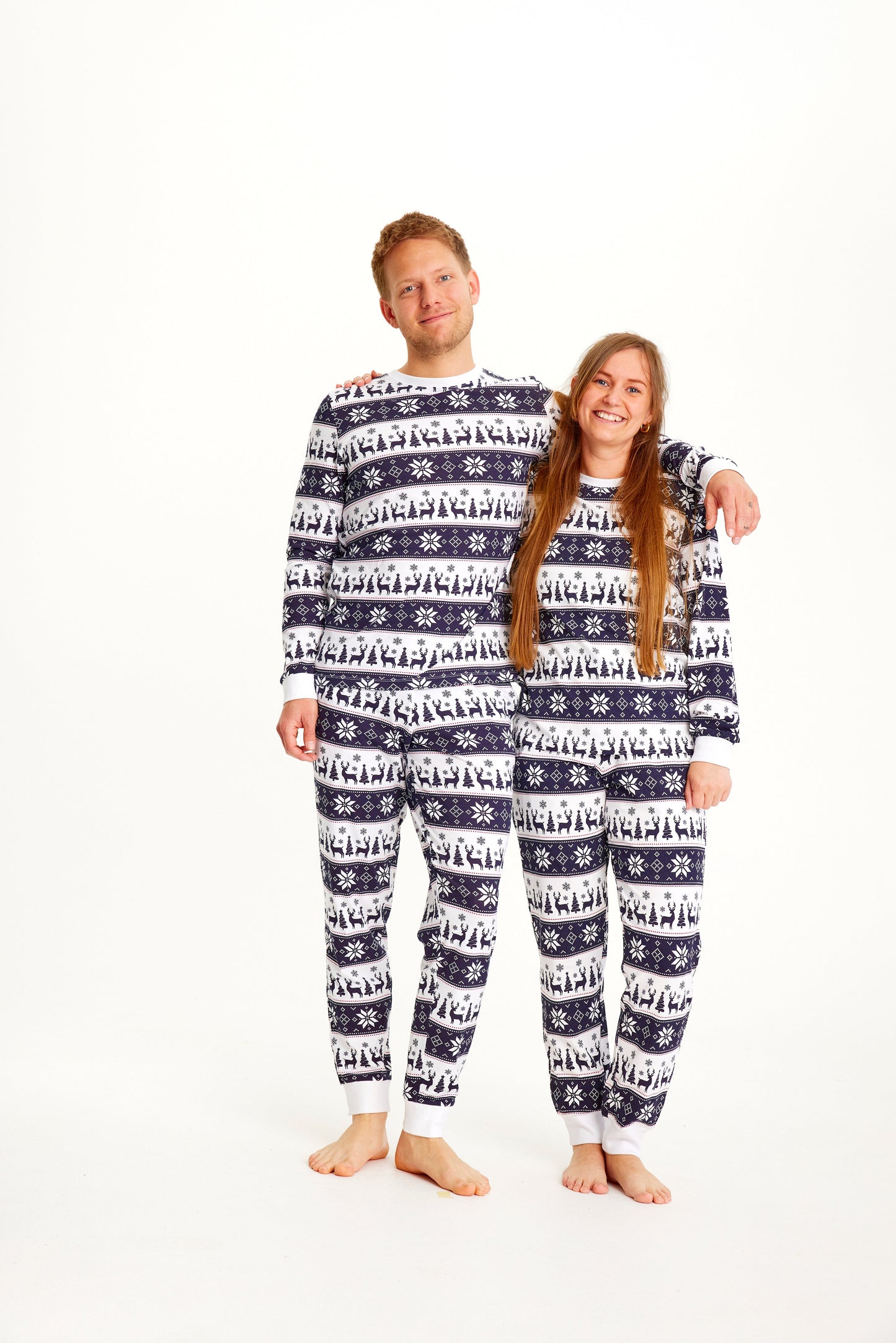 Luvik | Poron joulupyjama Navy - Miehet