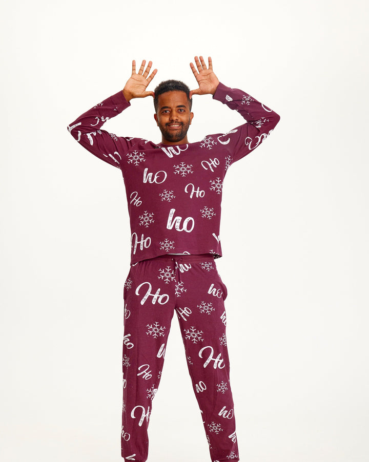 Luvik | HO HO HO Julepyjamas - Herr