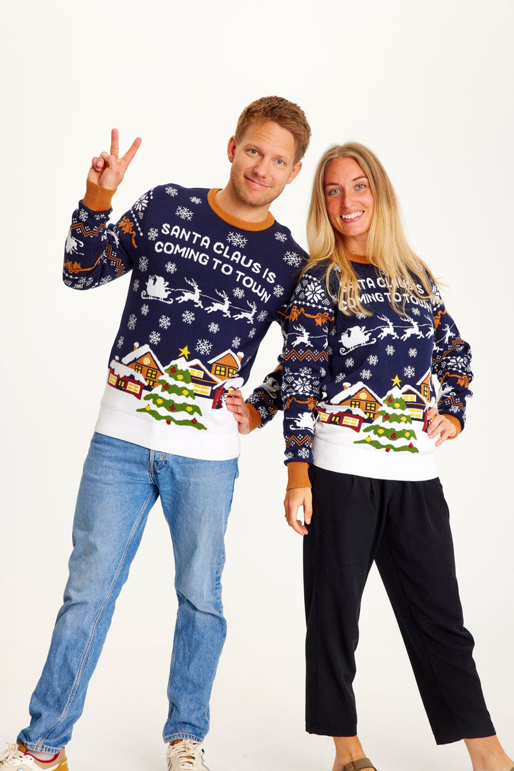 Luvik | Santa Claus Is Coming To Town Navy - Damer