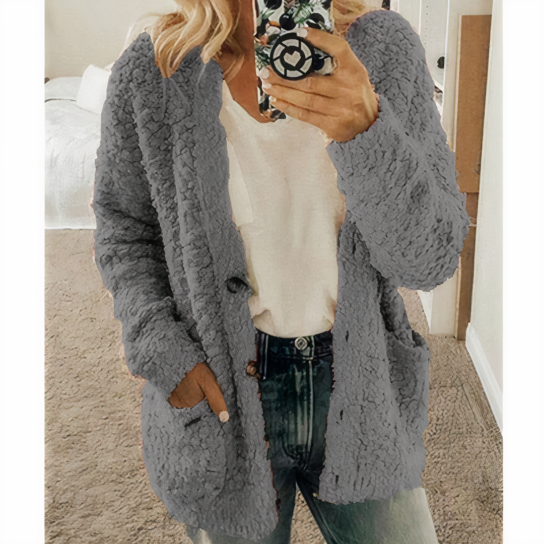 Luvik | Strikkefleece jakke