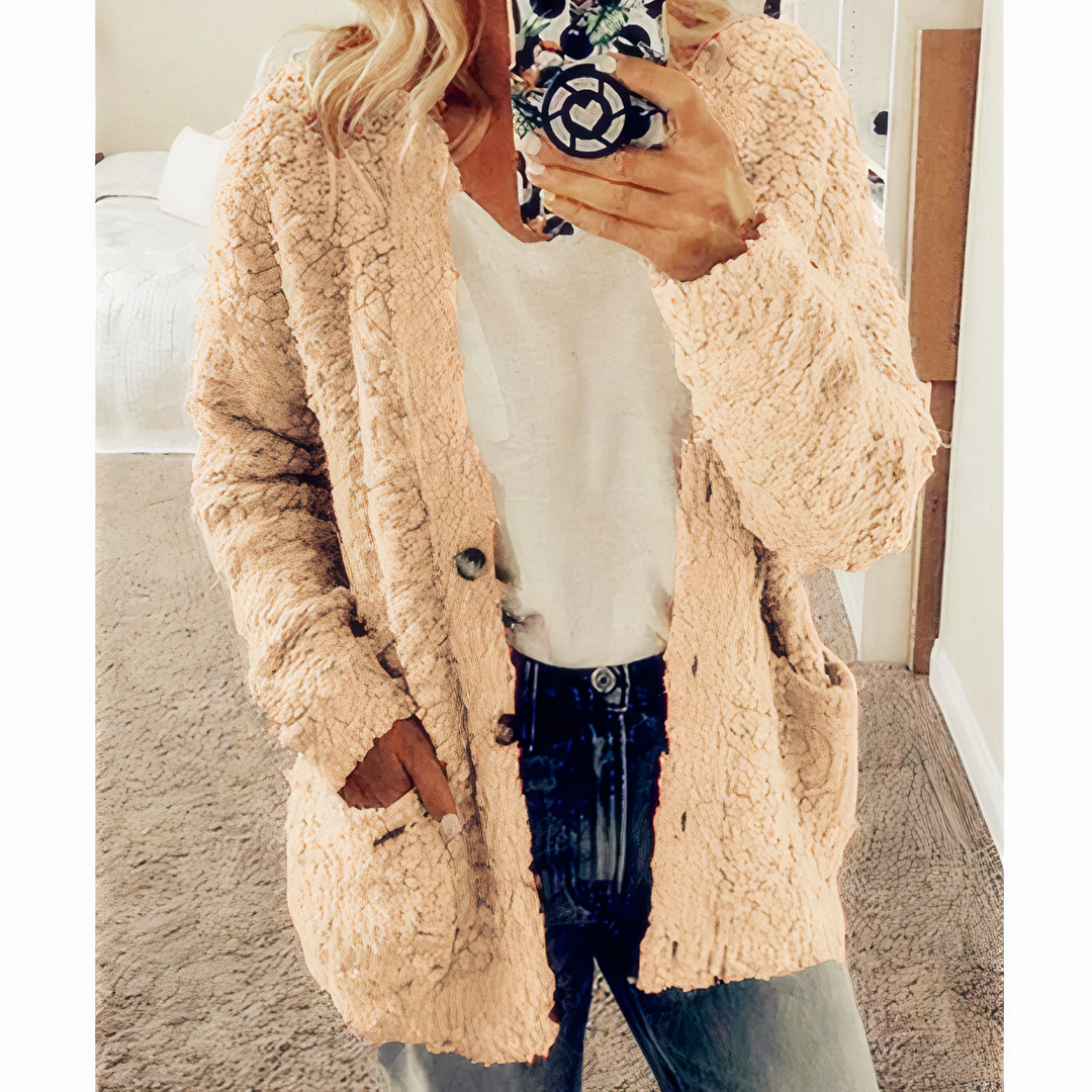 Luvik | Strikkefleece jakke