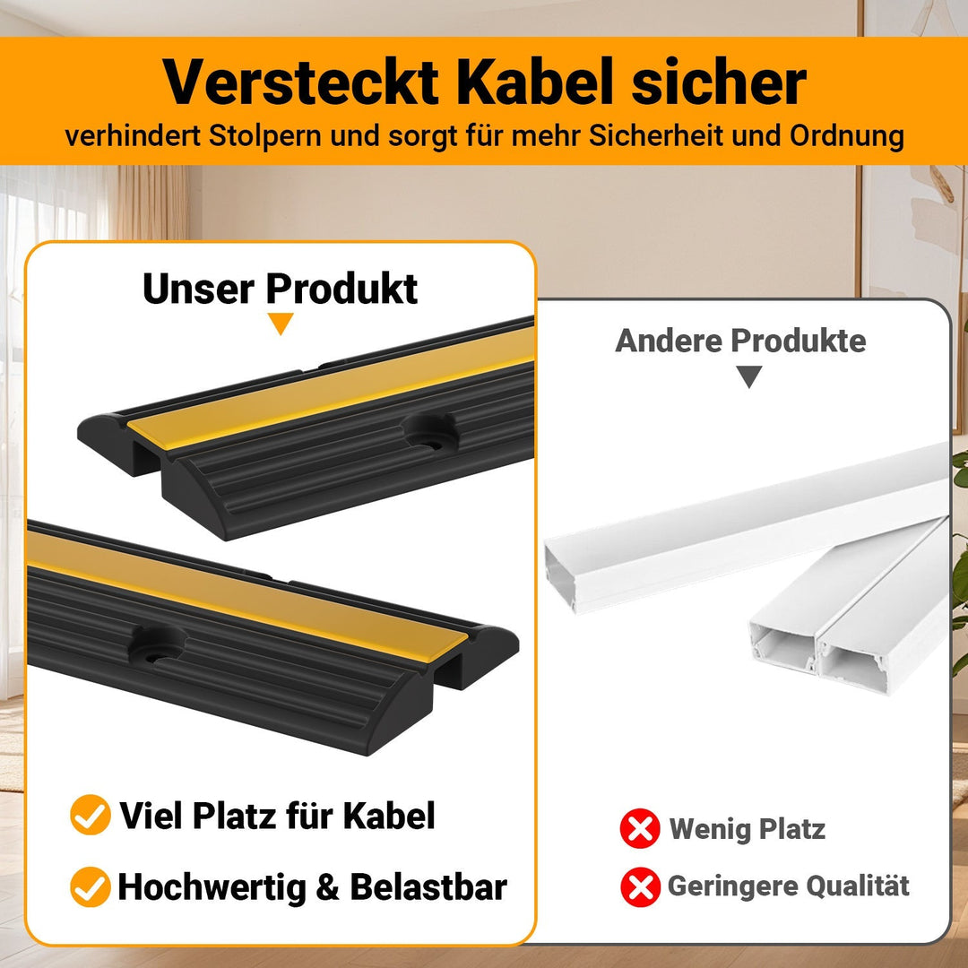 Kabelbro hageslangebro 1m 4 stk | Luvikno