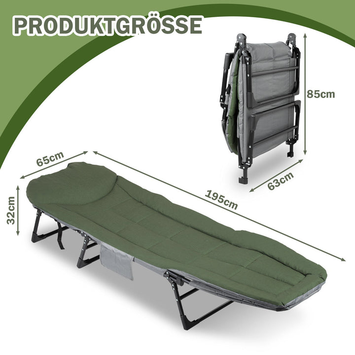 Carp seng fiske seng sammenleggbar maksimal belastning 150 kg | Luvikno