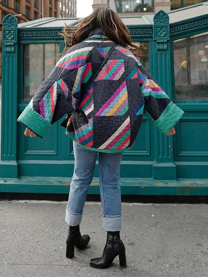 Luvik | Takki - Tyylikäs Vintage Boho takki naisille ainutlaatuisilla kuvioilla