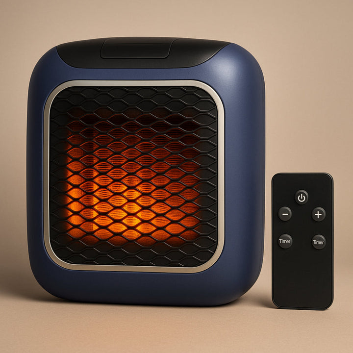 Luvikno | WarmiWall Keramisk Veggvarme – Energisparende Mini-radiator med Termostat