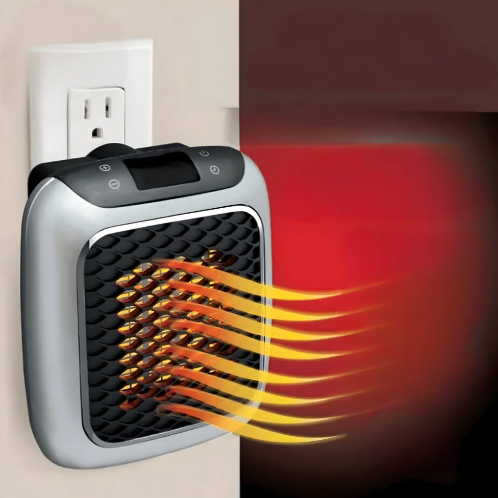 Luvikno | WarmiWall Keramisk Veggvarme – Energisparende Mini-radiator med Termostat