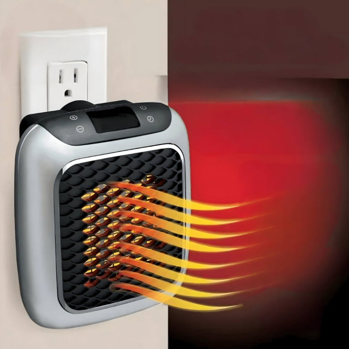 Luvikno | WarmiWall Keramisk Veggvarme – Energisparende Mini-radiator med Termostat