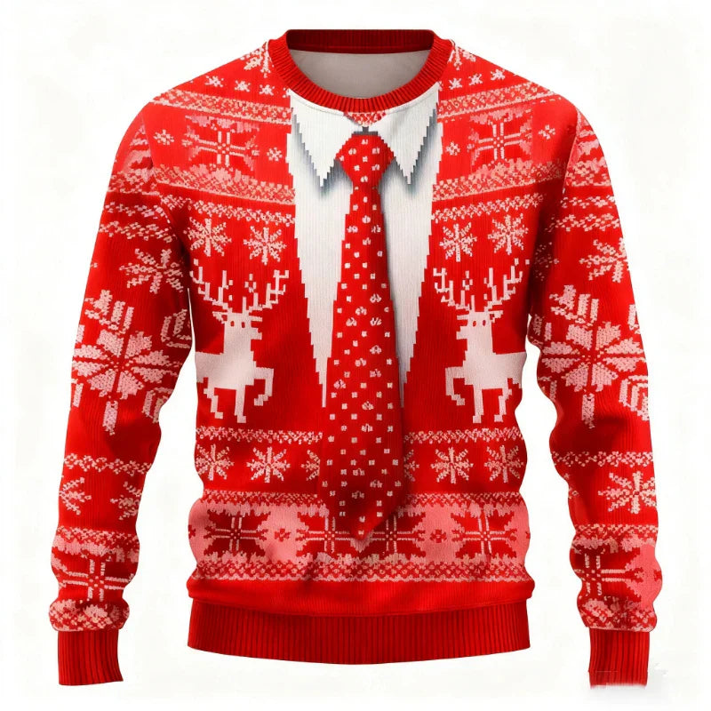 Luvik | Joulupaita - Pehmeä, Lämmin & Mukava Jouluisiin Talvipäiviin