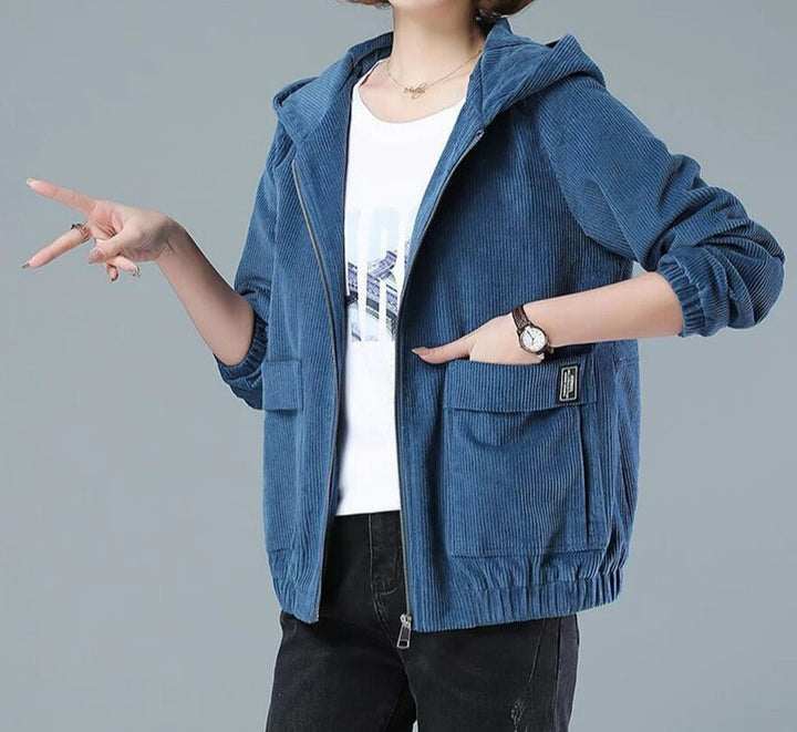 Luvik | Oversized corduroy-jakke