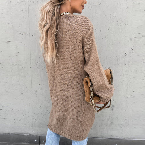 Luvik | Trendy Pitkä Cardigan naisille