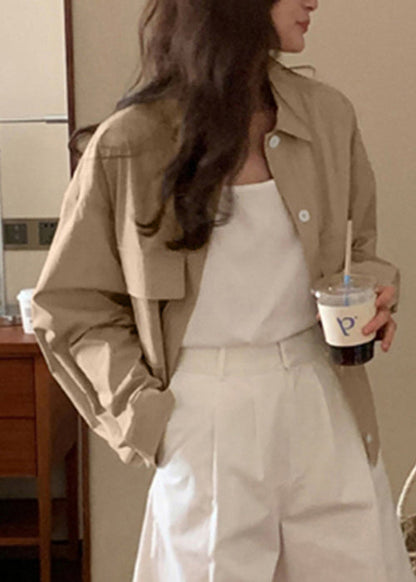 Luvik | Napit Taskut Puuvilla Takit Peter Pan Kaulus