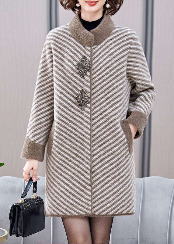 Luvik | Sateenikangasta taskunappi Minkkitakki