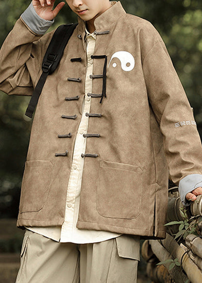 Luvik | Nahkasuojapussit miesten korkeakauluksiset talvitakit