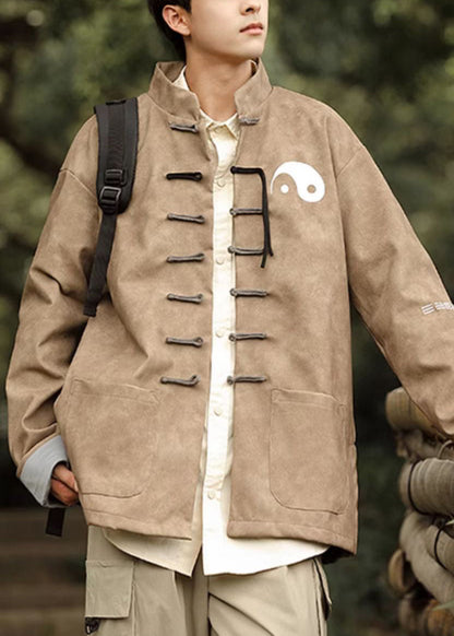 Luvik | Nahkasuojapussit miesten korkeakauluksiset talvitakit