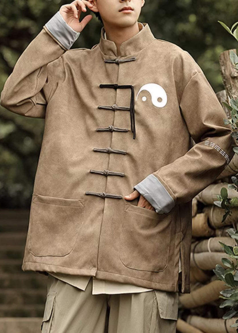 Luvik | Nahkasuojapussit miesten korkeakauluksiset talvitakit