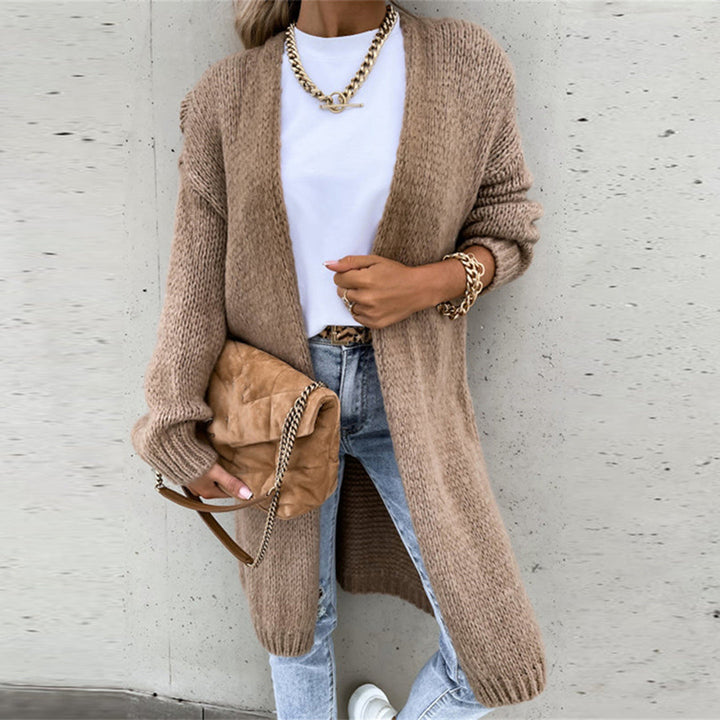 Luvik | Tidløs langermet strikkegenser for kvinner