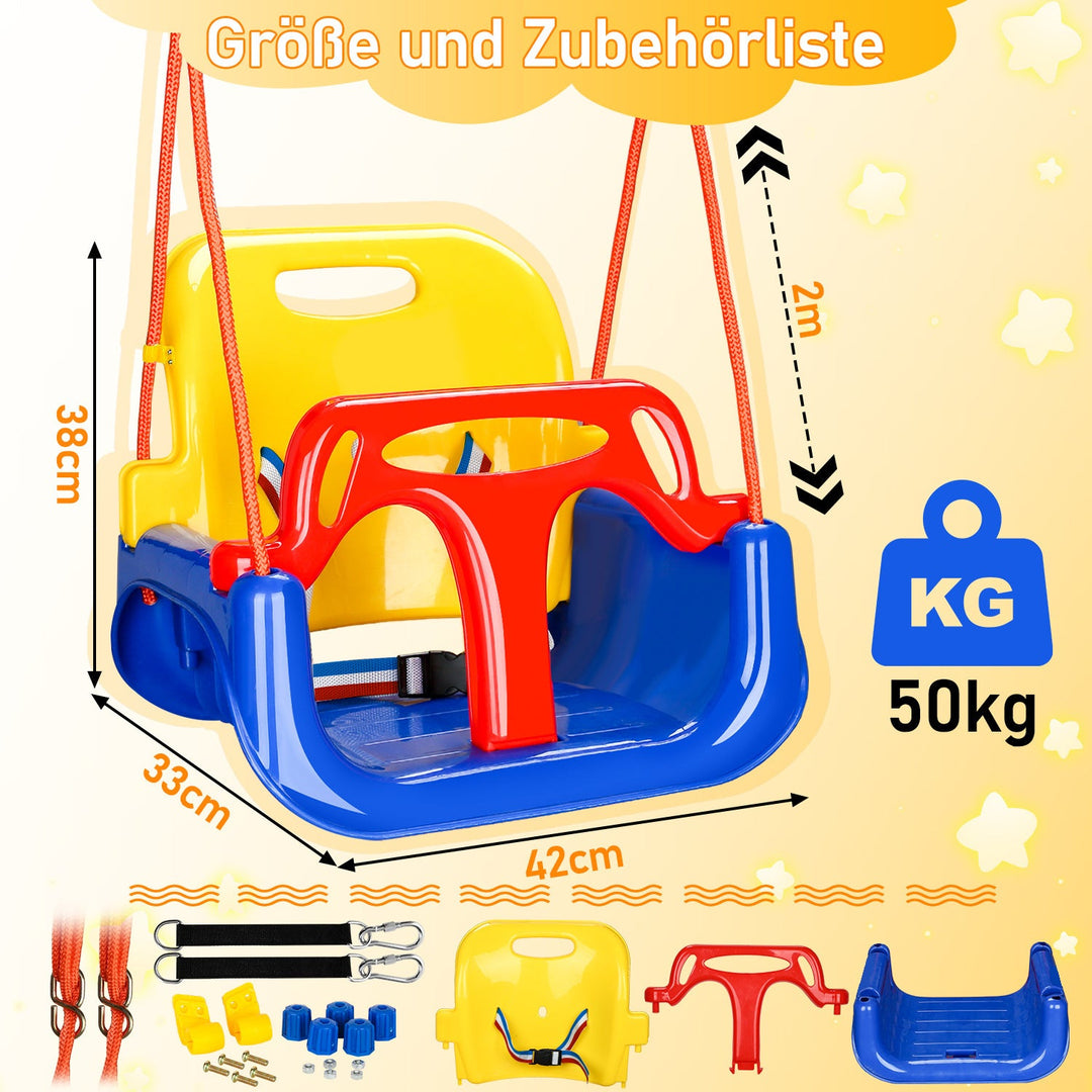 Barnsving Baby Swing 3 i 1 | Luvikno