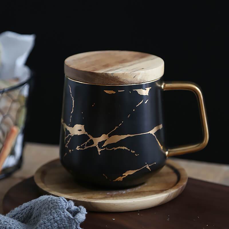 Kintsugi Nordic Keramisk Høy Kopp | Luvikno