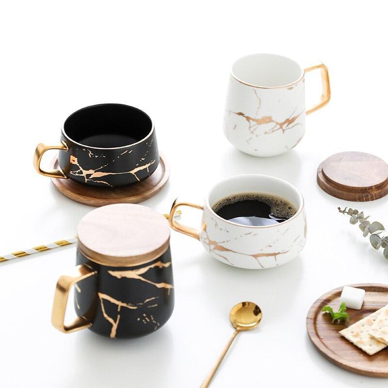 Kintsugi Nordic Keramisk Høy Kopp | Luvikno