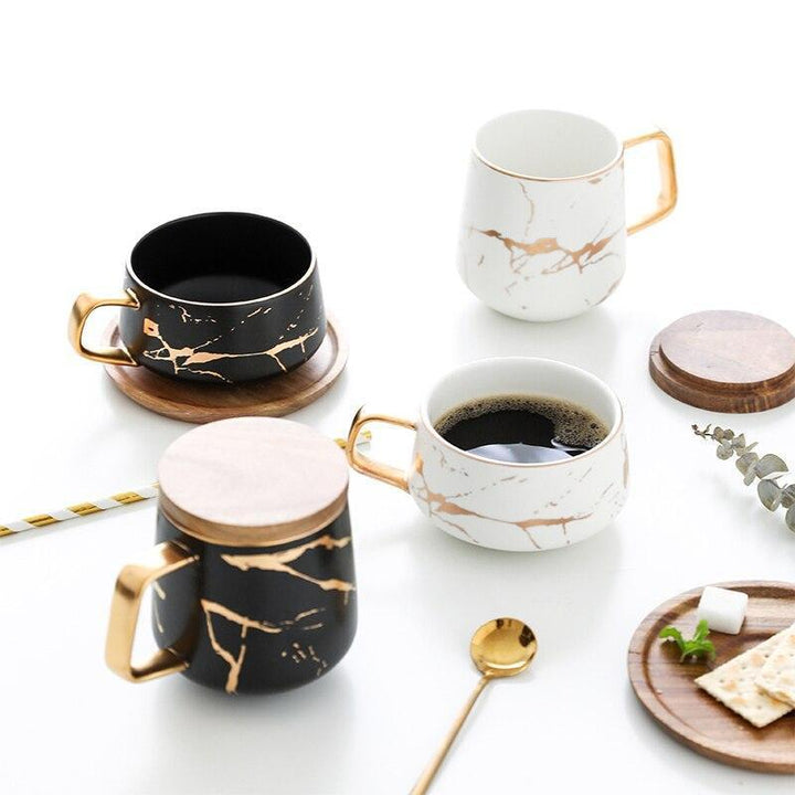 Kintsugi Nordic Keramisk Høy Kopp | Luvikno