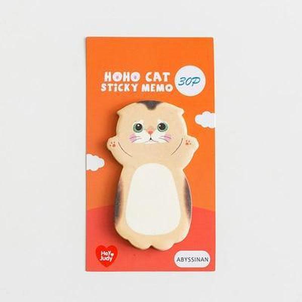 Kitty Sticky Note Memo Pad | Luvikno