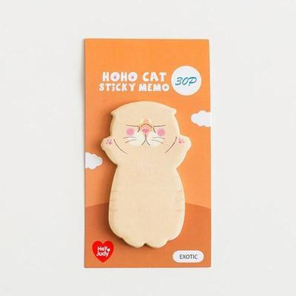 Kitty Sticky Note Memo Pad | Luvikno